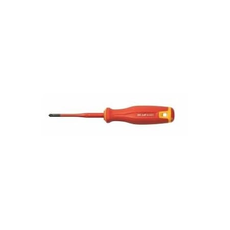 Garant Slotted/PZ1 1000 Volt Insulated Plus/Minus Screwdriver, with Slime Blade 668922 1